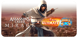 Assassins Creed Mirage x Gold Blitz Ultimate DOUBLE X
