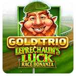 GOLD TRIO LEPRECHAUNS LUCK RACE BONANZA